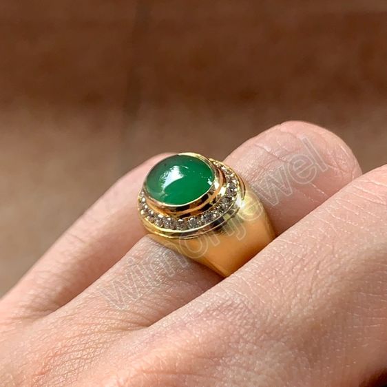 แหวนหยกพม่า type A รูปที่ 3