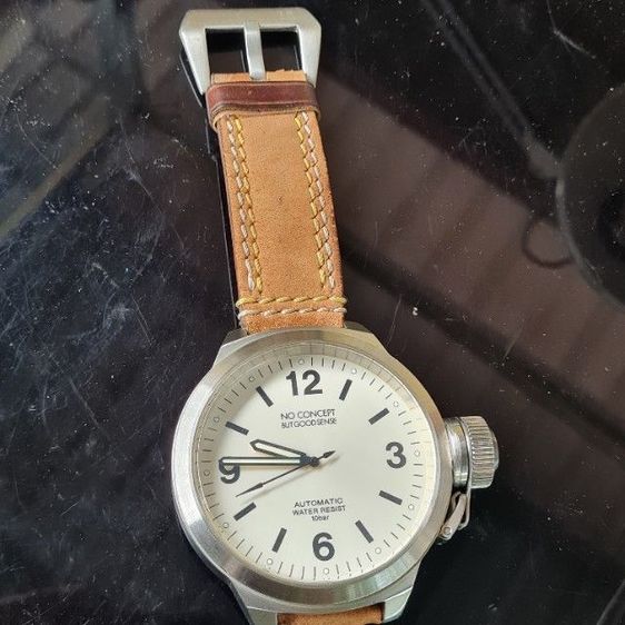 นาฬิก่าดำน้ำทรงวินเทจ ยี่ห้อ NO CONCEPT BUT GOOD SENSE เรือนใหญ่ สภาพสวยมาก รูปที่ 7