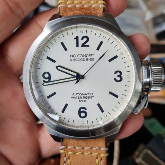 นาฬิก่าดำน้ำทรงวินเทจ ยี่ห้อ NO CONCEPT BUT GOOD SENSE เรือนใหญ่ สภาพสวยมาก รูปที่ 2