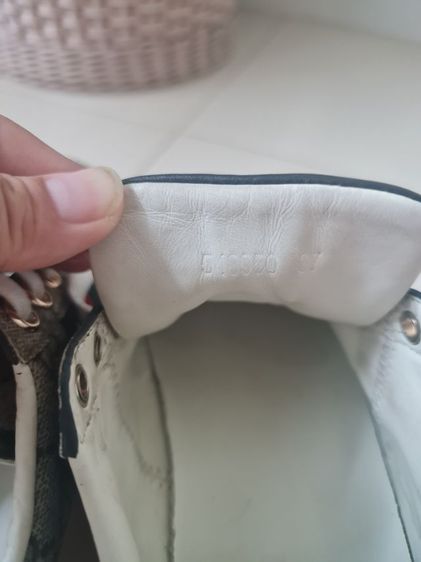 gucci sneakers 548950 size 37ยาว 24cm มือสองขายตามสภาพขอคนรับได้ รูปที่ 5