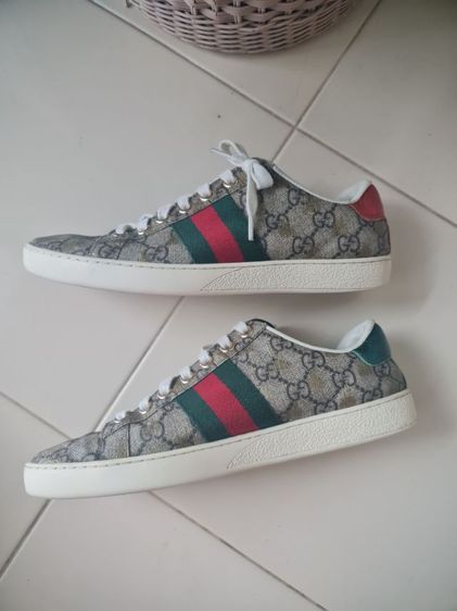 gucci sneakers 548950 size 37ยาว 24cm มือสองขายตามสภาพขอคนรับได้ รูปที่ 11