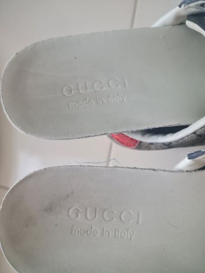 gucci sneakers 548950 size 37ยาว 24cm มือสองขายตามสภาพขอคนรับได้ รูปที่ 6