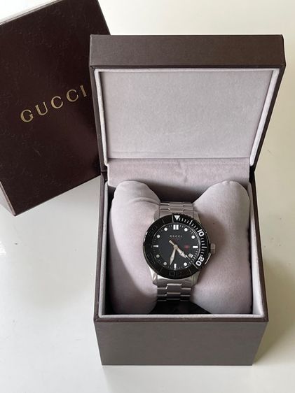 GUCCI G Timeless Sports Quartz Black Sporty Men’s Watch YA126249 รูปที่ 3