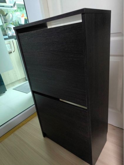 อื่นๆ ตู้รองเท้า 2 ช่อง น้ำตาลดำ 49x28x93