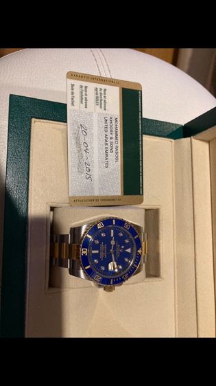 ROLEX  SUBMARINER หลักเพชรบูลโกล สภาพนอนตู้เซฟของครบทุกอย่างเจ้าของขายเอง ราคาคุยได้ครับ รูปที่ 2