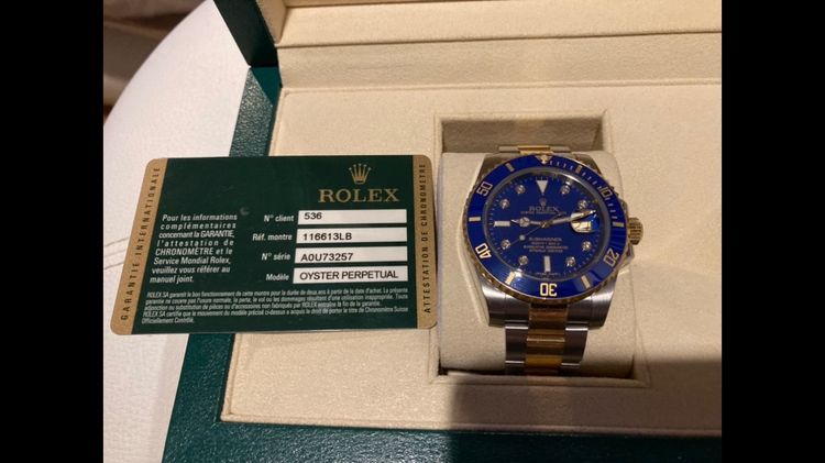 ROLEX  SUBMARINER หลักเพชรบูลโกล สภาพนอนตู้เซฟของครบทุกอย่างเจ้าของขายเอง ราคาคุยได้ครับ