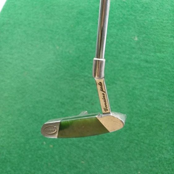 Putter face made from Jade ของหายาก ไม้เคาะลูกหน้าทำจากหยก ( Jade ) เก่าหลายสิบปีแล้ว  เป็นของ Antique และเอาไว้เล่นจริงได้ รูปที่ 3