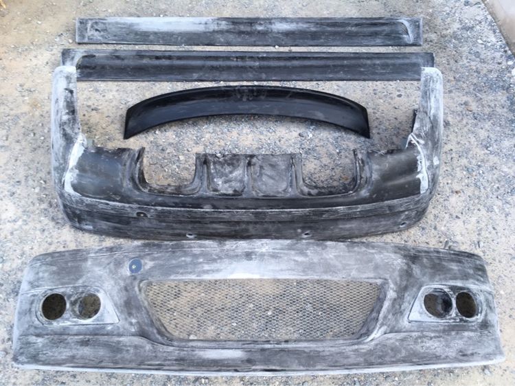 ชุดแต่ง M3 BMW E46 งานไฟเบอร์ รูปที่ 4