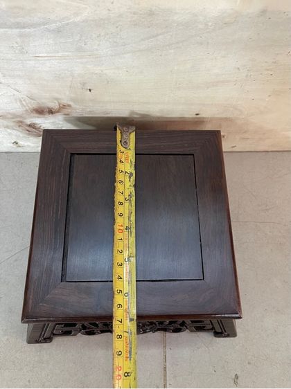 กี่ ไม้แกะสลัก ลาย 4 สัตว์จตุรเทพสะสม C24 รูปที่ 12