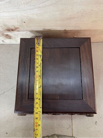 กี่ ไม้แกะสลัก ลาย 4 สัตว์จตุรเทพสะสม C24 รูปที่ 17