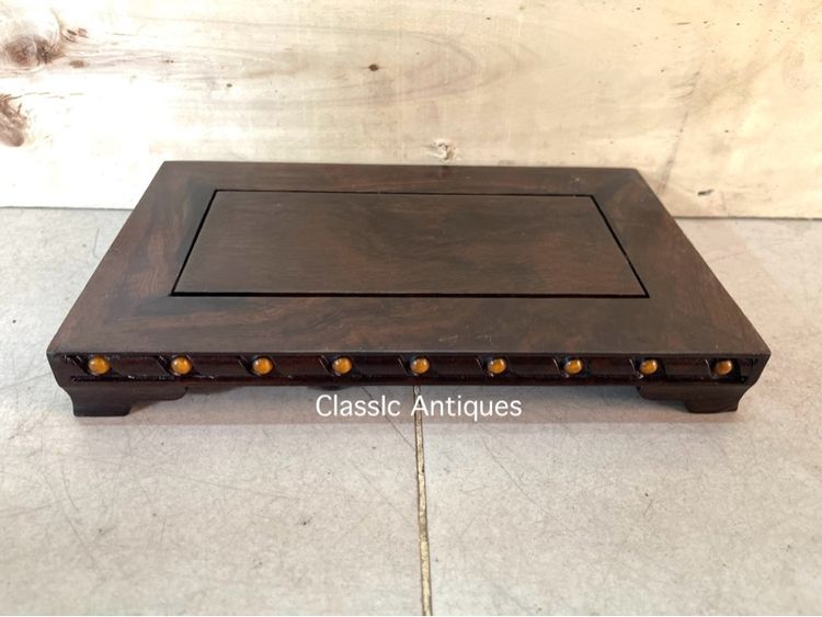 กี่ ไม้แกะสลักสะสม C25 รูปที่ 14