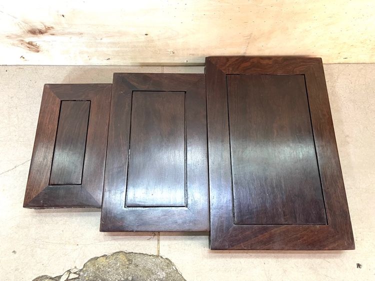 กี่ ไม้แกะสลักสะสม C25 รูปที่ 3