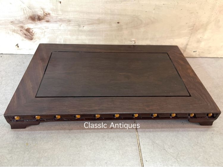 กี่ ไม้แกะสลักสะสม C25 รูปที่ 17