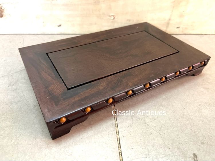 กี่ ไม้แกะสลักสะสม C25 รูปที่ 15