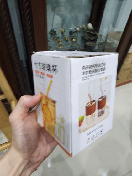 แก้วน้ำ ของใหม่ เก่าเก็บเดิมๆ สวย หายาก แก้ว กระจก พร้อมฝาปิด พร้อมส่ง 2 ชิ้น เหมาๆ  รูปที่ 2