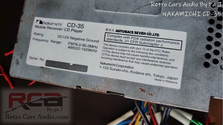 nakamichi cd35 รูปที่ 6