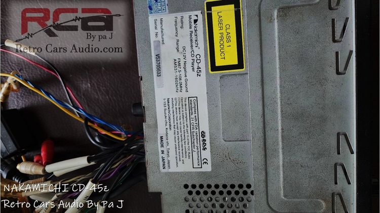 NAKAMICHI CD-45z วิทยุรถยนต์ รูปที่ 6