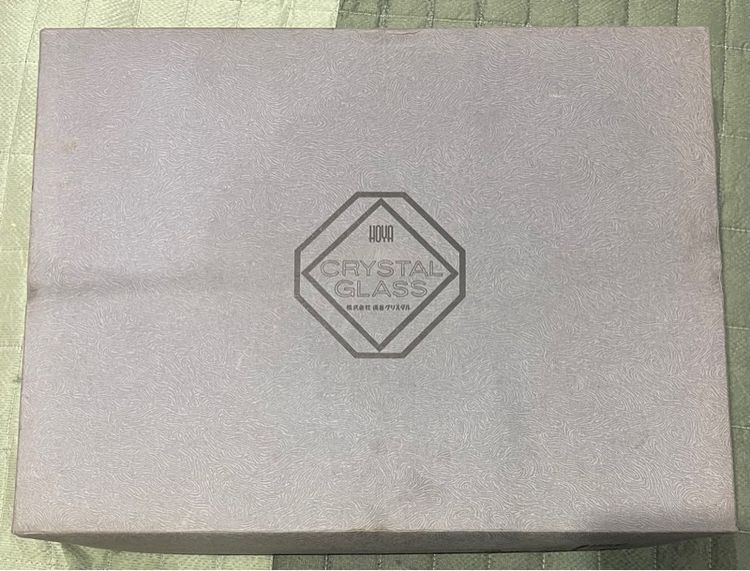 แก้วคริสตัล 5ใบพร้อมจานรอง รูปที่ 3