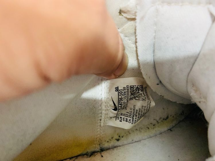 รองเท้า NIKE โลโก้เป็นหนังลายเสือ แท้ 💯 เบอร์ 38 JP 25 cm คนเท้า 24.5-25.5 cm ใส่ได้ สภาพดีมาก พื้นเต็ม ทรงสวย ดีเทลดี หายากน่าสะสมครับ รูปที่ 8