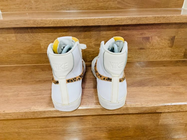 รองเท้า NIKE โลโก้เป็นหนังลายเสือ แท้ 💯 เบอร์ 38 JP 25 cm คนเท้า 24.5-25.5 cm ใส่ได้ สภาพดีมาก พื้นเต็ม ทรงสวย ดีเทลดี หายากน่าสะสมครับ รูปที่ 5