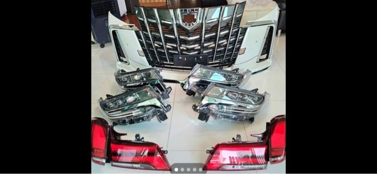 กันชนหน้าvellfire 20 แม็กขอบ18 5รู 114 ขายแม็กมือสอง รูปที่ 15