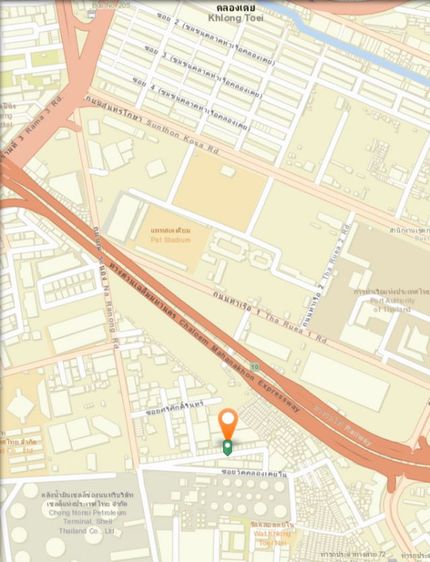 ทาวเฮาส์​สองชั้น ถนน ณ ระนอง คลองเตย 