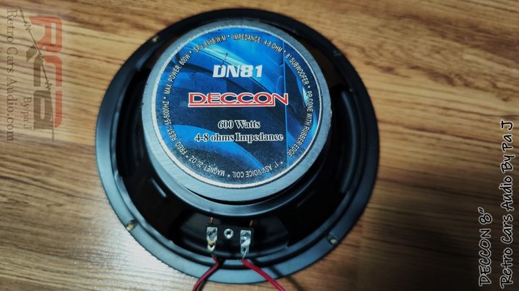 ลำโพง DECCON 8นิ้ว  รูปที่ 2