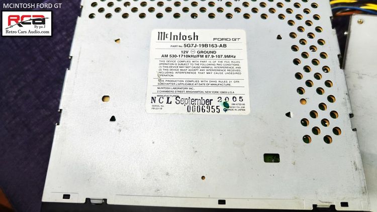 วิทยุรถยนต์ mcintosh ford gt รูปที่ 5