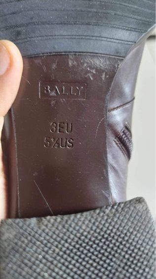 รองเท้าบู๊ทหุ้มข้อสั้น Bally ไซด์ 36 รูปที่ 7
