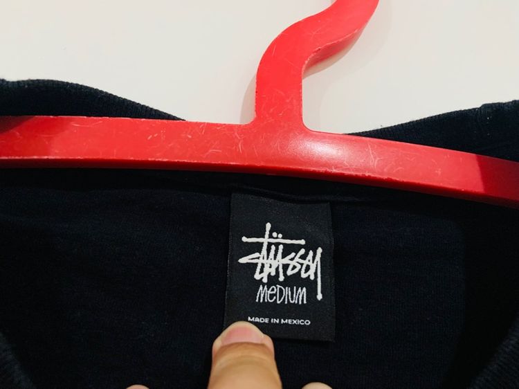 เสื้อยืด STUSSY ลายหายาก แท้ 💯 size M ขนาด อก 20.5-21 ยาว 28.5 นิ้ว สภาพใหม่มาก สีดำ ลายสวยมาก เนื้อผ้านิ่มมาก หายากน่าสะสมครับ รูปที่ 3