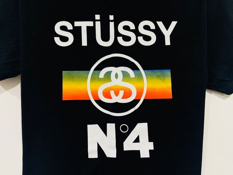 เสื้อยืด STUSSY ลายหายาก แท้ 💯 size M ขนาด อก 20.5-21 ยาว 28.5 นิ้ว สภาพใหม่มาก สีดำ ลายสวยมาก เนื้อผ้านิ่มมาก หายากน่าสะสมครับ รูปที่ 2