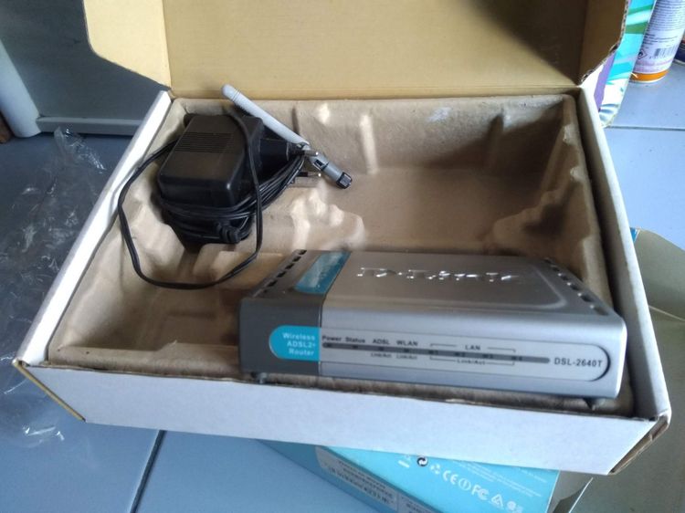 Router D-Link DSL-2640T Wireless ADSL Router with Built-in Modem 4 port 10 100Mbps Switch รูปที่ 4