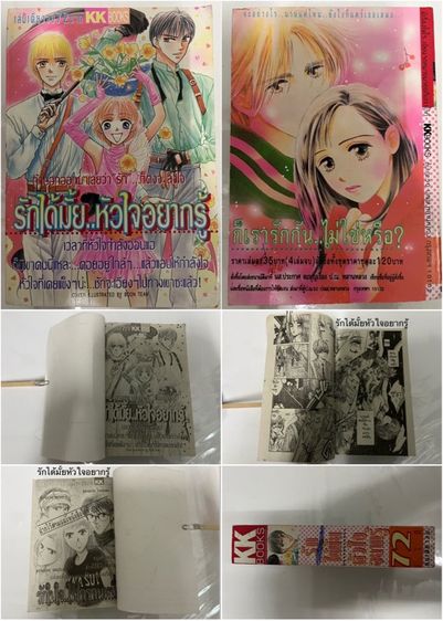 การ์ตูนอื่นๆ การ์ตูนรักได้มั้ยหัวใจอยากรู้ (เคเคบุ๊คส์)