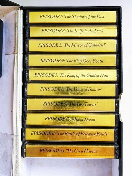 ชุดเทปคาสเซ็ทเสียง THE LORD OF THE RINGS ของสะสม ผลิดโดย BBC รูปที่ 6