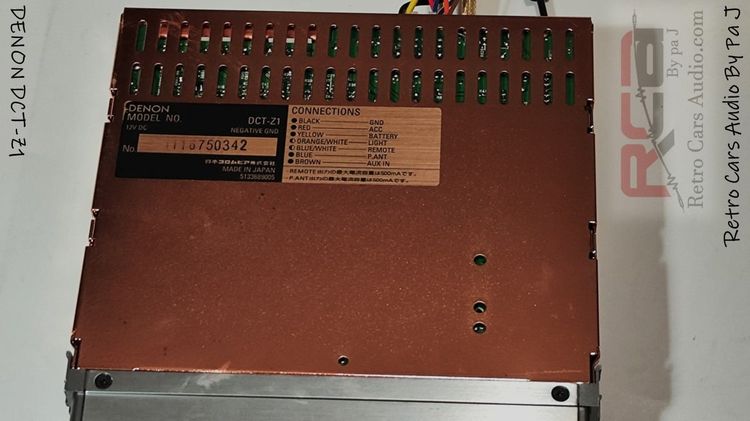 วิทยุรถยนต์ DENON DCT-Z1