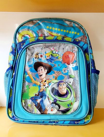 ไม่ระบุ ฟ้า พีวีซี Tarpaulin กรเป๋าเป้  Disney landแท้