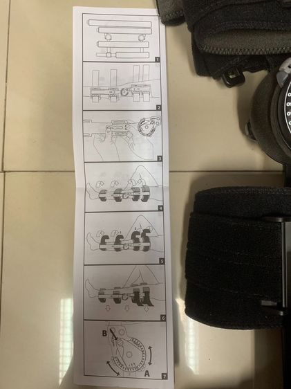 อุปกรณ์ประคองข้อเข่าแบบปรับมุมได้ รุ่น X-ACT ROM Lite ของ DJO ประเทศ USA รูปที่ 5