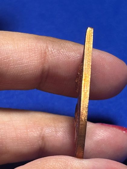 เหรียญหยดน้ำ พิมพ์พุทธซ้อน หลวงปู่หงษ์-หลวงปู่ทวด (แบบบาง) เนื้อทองแดงรุ่นเสาร์ 5 มหาบารมี ปี 2543 รูปที่ 3