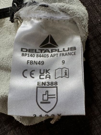 ถุงมือช่างหนังแท้  DELTAPLUS  รูปที่ 8