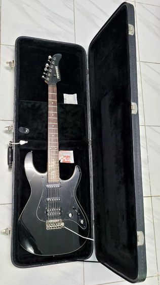 เคสกีต้าร์ไฟฟ้าไฟเบอร์ CNB ทรงLP(LesPaul) แข็งแรงทนทาน วัสดุไฟเบอร์สีดำ ภายในบุกำมะหยี่สีดำ ตัวล๊อค5ตัวขนาดด้านในประมาณก.35 ย.104cm.หนา8cm. รูปที่ 8