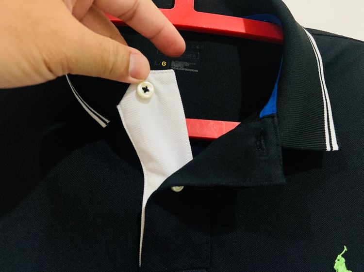เสื้อโปโล POLO RALPH LAREN 💯 size L ขนาดวัดจริง อก 21.5 หน้ายาว 27 หลัง 28.5 สภาพดีมาก ดีเทลดี ตำหนิ 1 จุด ทรงสวย เนื้อผ้าดีมาก รูปที่ 7