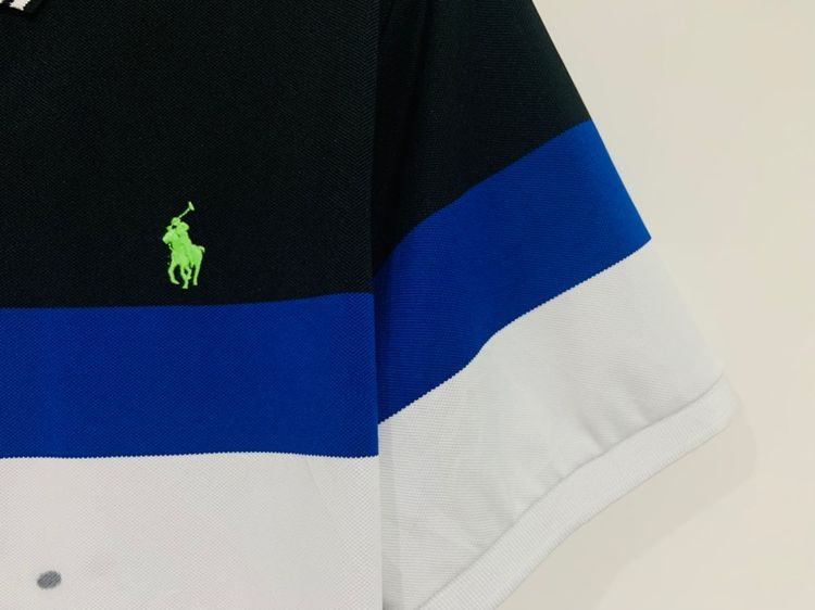 เสื้อโปโล POLO RALPH LAREN 💯 size L ขนาดวัดจริง อก 21.5 หน้ายาว 27 หลัง 28.5 สภาพดีมาก ดีเทลดี ตำหนิ 1 จุด ทรงสวย เนื้อผ้าดีมาก รูปที่ 2