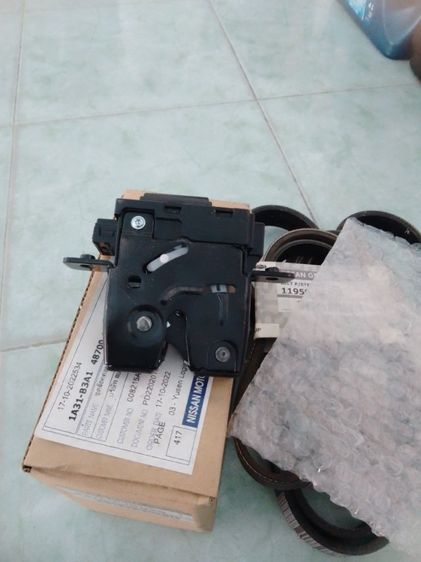 กลอนฝาท้าย นิสสัน ทีด้า ล็อคประตูฝาท้าย nissan tiida C11 รูปที่ 4