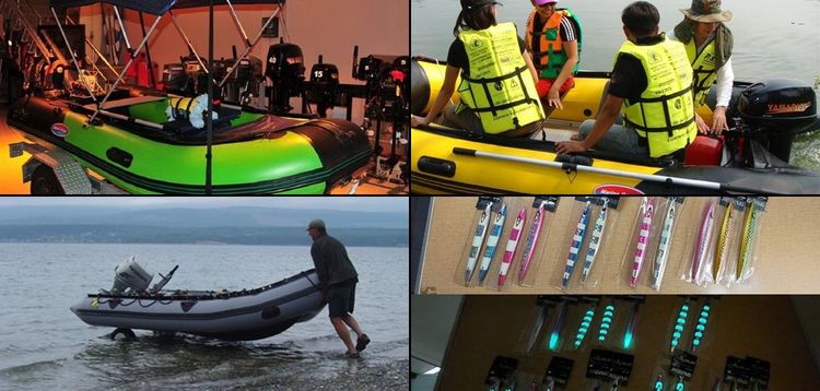 เรือยางMarineRouge,เครื่องเรือSeatan Powertec Yamabisi ทอลิ่งมอเตอร์ เสือชูชีพco2.อุปกรณ์ รูปที่ 3