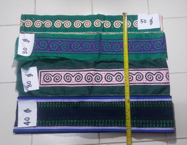 249 ผ้าปักชาวเขา, ผ้าปักด้นมือชาวเขา, ผ้าด้นมือ รูปที่ 8