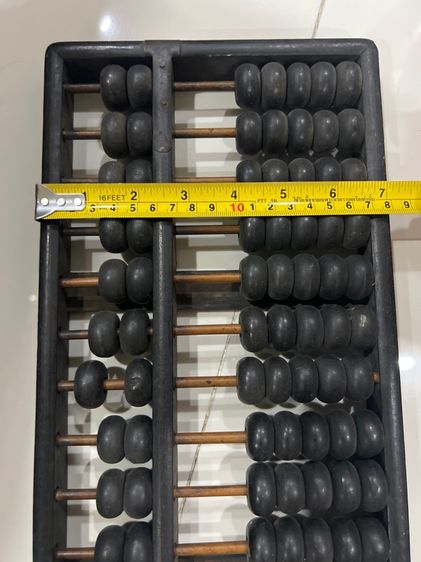 ลูกคิดไม้โบราณ รูปที่ 4