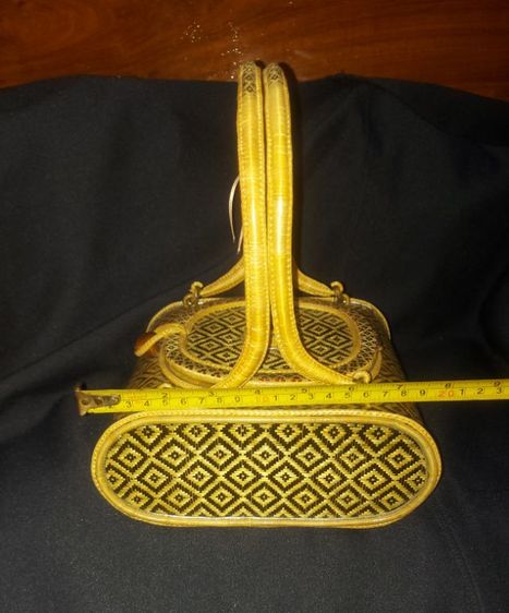 265 กระเป๋าถือหวายสานลายขิด, กระเป๋าหวายสาน รูปที่ 6