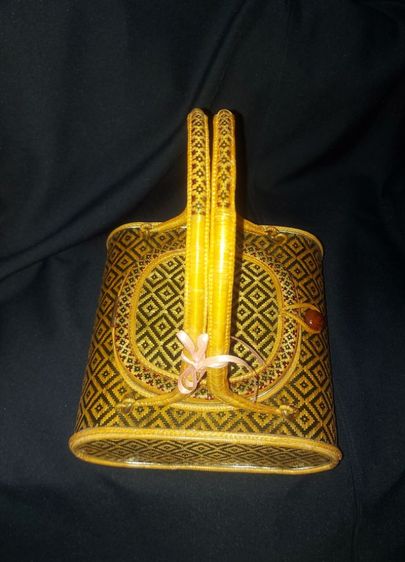 265 กระเป๋าถือหวายสานลายขิด, กระเป๋าหวายสาน รูปที่ 4