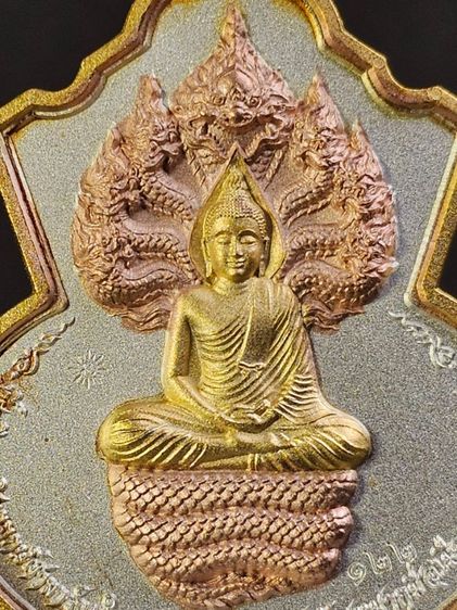 เหรียญพิมพ์นาคปรก พุทธบุญบารมี หลวงปู่บุญ ธมมธีโร วัดบ้านหมากหมี่ รูปที่ 3