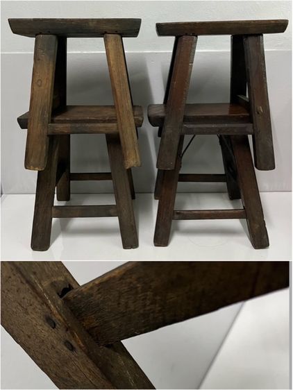 เก้าอี้ไม้งานเก่า 60ปี…